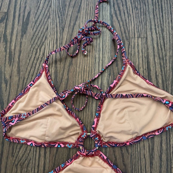 J. Crew O Ring Circle Side Cutout Waist One Piece Swimsuit size 10 - Picture 5 of 8